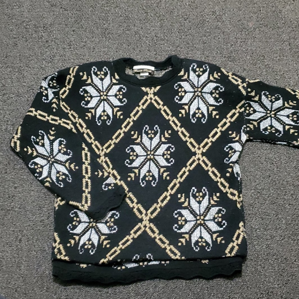 Christmas Sweater- Dana Scott- Size Small